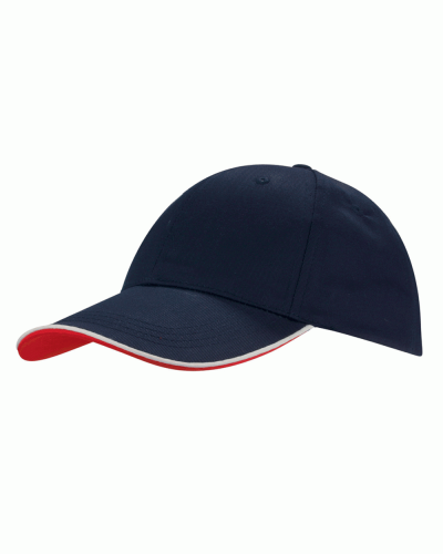 Cappellino 6 pannelli rigido