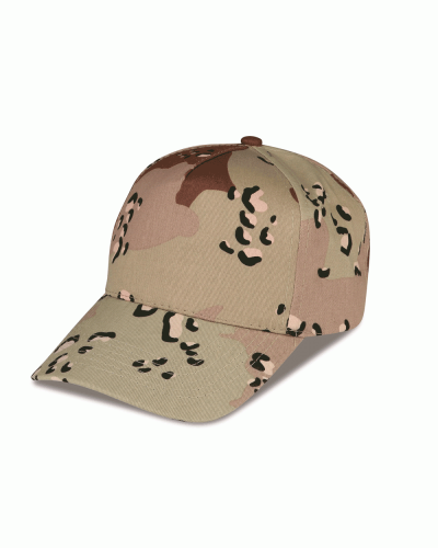 Cappellino golf 5 pannelli camouflage
