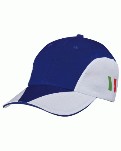 Cappellino 8 pannelli bicolore sandwich