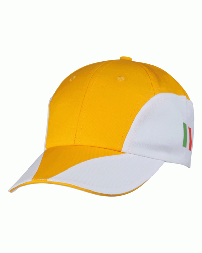 Cappellino 8 pannelli bicolore sandwich