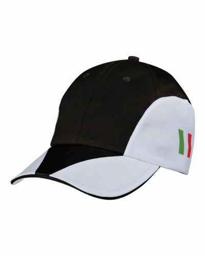 Cappellino 8 pannelli bicolore sandwich