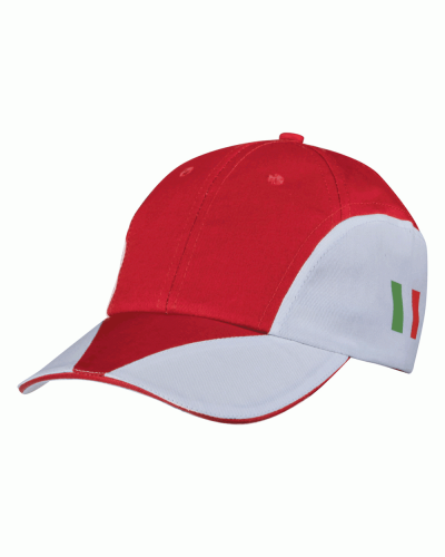 Cappellino 8 pannelli bicolore sandwich