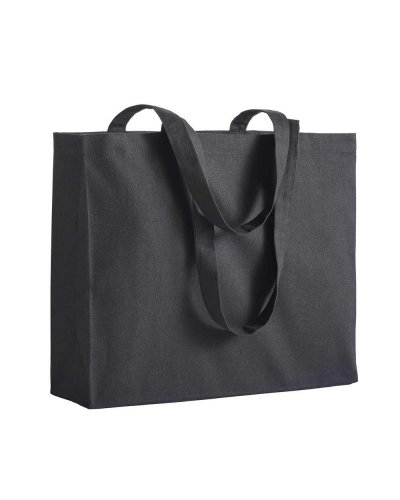 Shopper con manici lunghi e soffietto