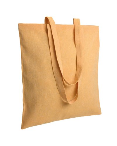 Shopper in cotone riciclato personalizzate da 150 gr Giallo