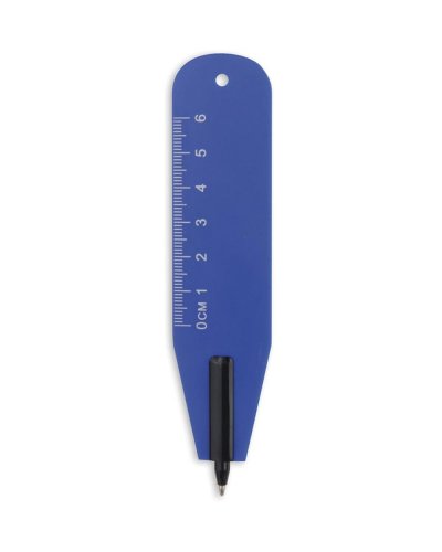 Penna a sfera segnalibro Blu