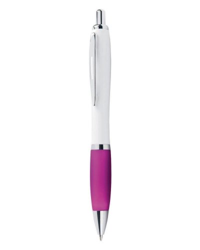 Penna a sfera in plastica Fucsia
