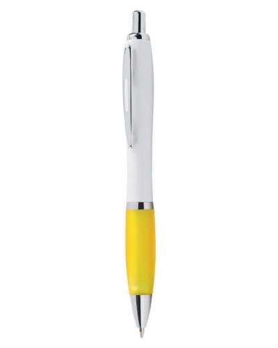 Penna a sfera in plastica Giallo