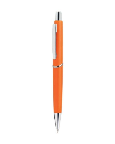 Penna a sfera con clip in metallo Arancione