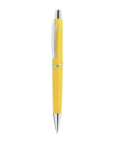 Penna a sfera con clip in metallo Giallo