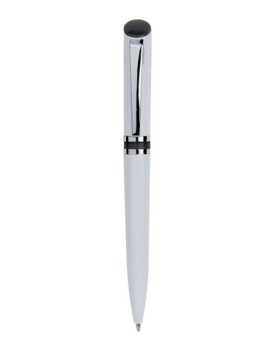 Penna a sfera in plastica e metallo Nero