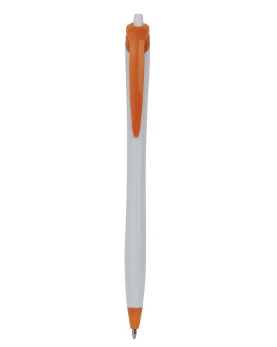 Penna a sfera chiusura a scatto Arancione