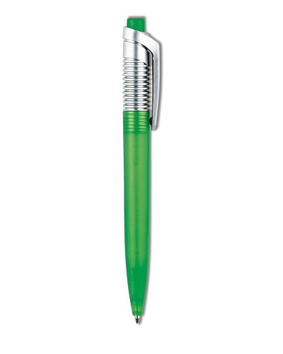 Penna a sfera con chiusura a scatto Verde