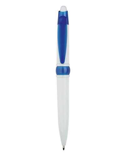 Penna a sfera con chiusura a scatto Blu