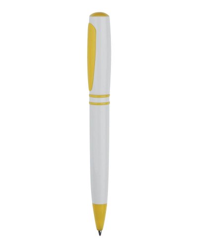 Penna a sfera meccanismo a rotazione Giallo