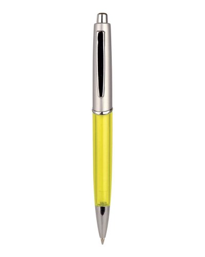 Penna a sfera con clip in metallo Giallo