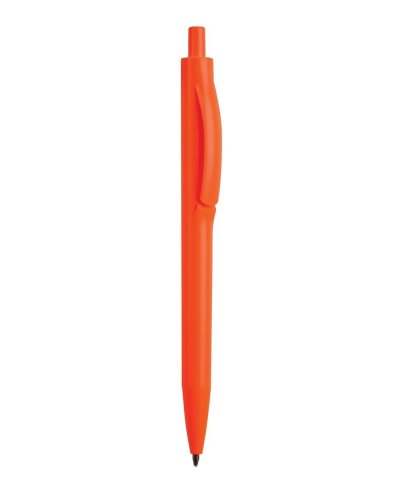 Penna a sfera con chiusura a scatto Arancione