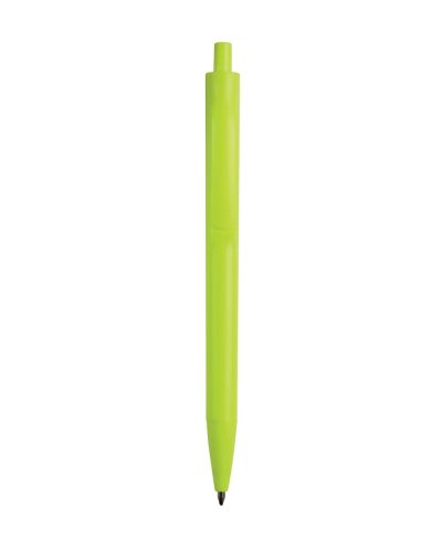 Penna a sfera con chiusura a scatto Giallo