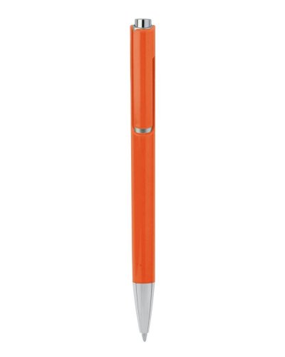 Penna a sfera con chiusura a scatto Arancione