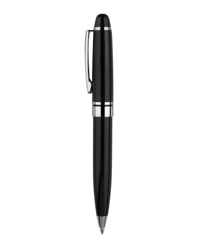 Mini penna a sfera in metallo Nero