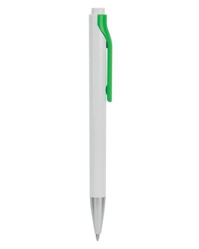 Penna a sfera con chiusura a scatto Verde Acido