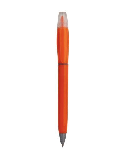 Penna a sfera con evidenziatore Arancione