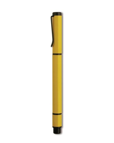 Penna a sfera con evidenziatore Giallo