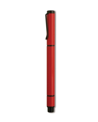 Penna a sfera con evidenziatore