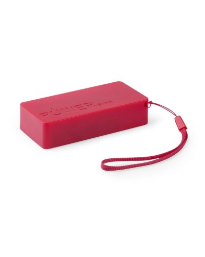 Powerbank Heliotrope da 4000 mAh Rosso