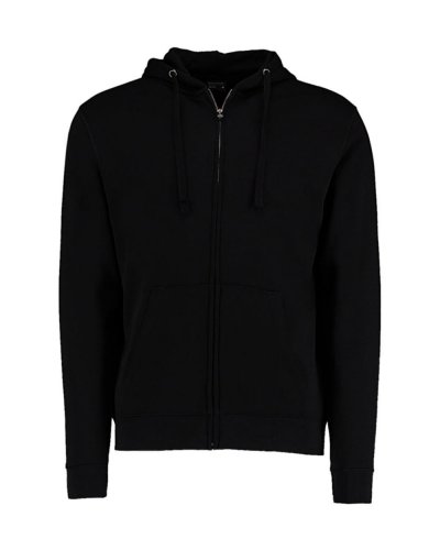 Felpa cappuccio e cerniera Superwash® Regular Fit Black