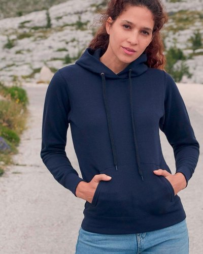 Felpa classica donna con cappuccio Hooded
