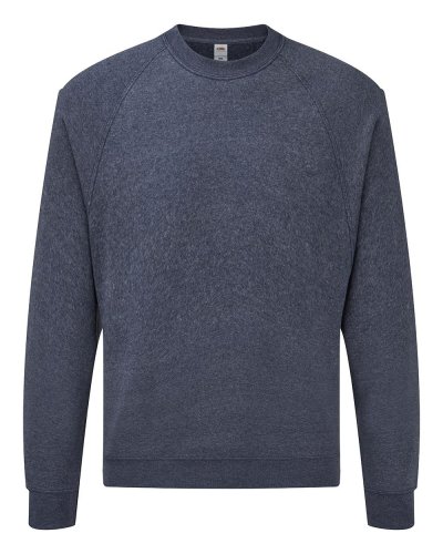 Felpa con maniche raglan Vintage Heather Navy