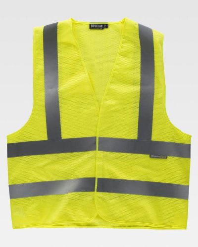 Gilet chiusura con velcro Classe 2