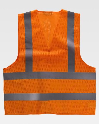 Gilet chiusura con velcro Classe 2