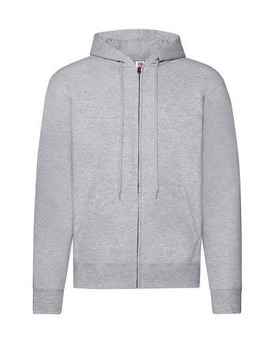 Felpa classica con cappuccio Heather grey