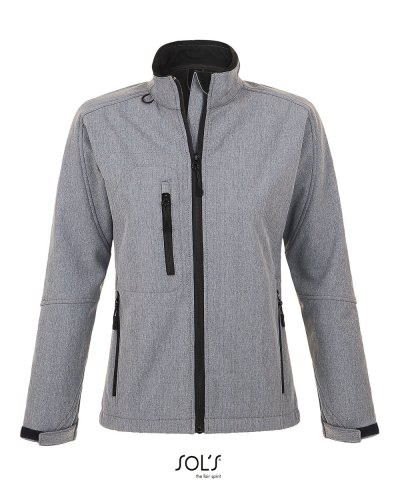 Giacca Roxy Grigio Medio Melange