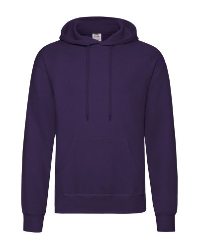 Felpa classica con cappuccio Hooded Purple