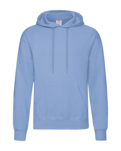 Felpa classica con cappuccio Hooded Sky blue