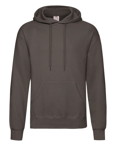 Felpa classica con cappuccio Hooded Chocolate