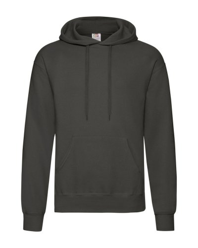 Felpa classica con cappuccio Hooded Light graphite