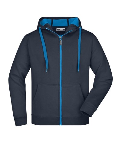 Men's Doubleface Jacket Navy / Aqua