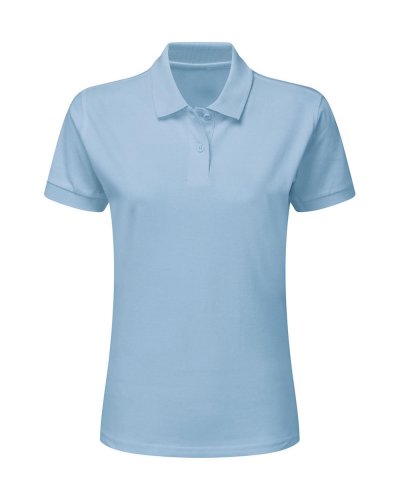 Polo donna piqué Sky