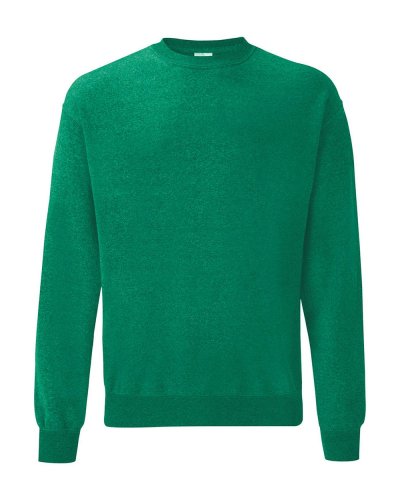 Felpa classica Set-In Vintage heather green