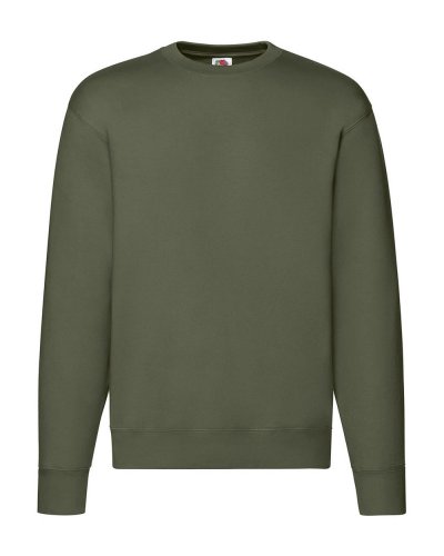 Felpa uomo premium Set-In Classic olive