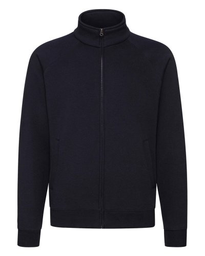 Felpa Premium con cerniera intera Deep navy