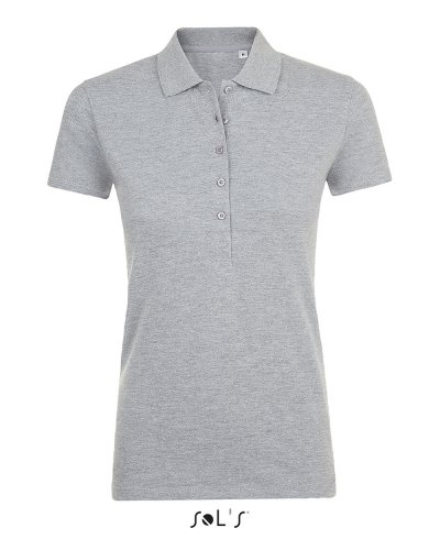 Polo Phoenix women Grigio Medio Melange