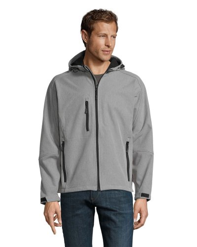 Giacca Replay men Grigio Medio Melange