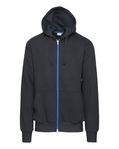 Felpa con cappuccio full zip