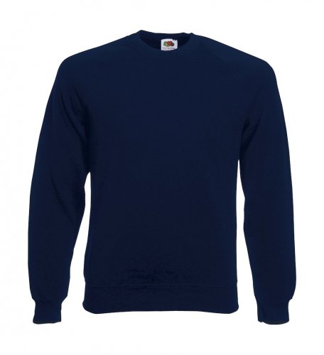 Felpa con maniche raglan