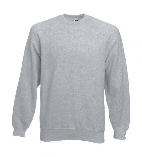 Felpa con maniche raglan