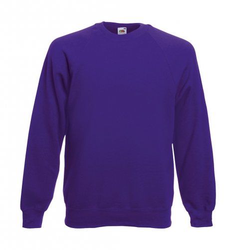 Felpa con maniche raglan